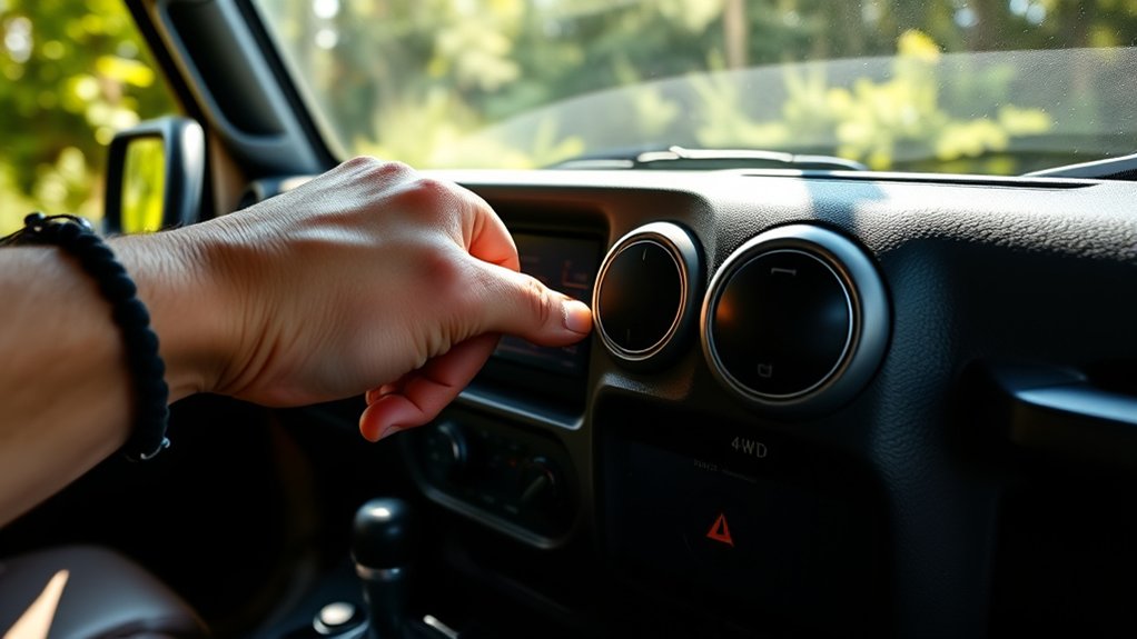 use 4wd on slippery surfaces