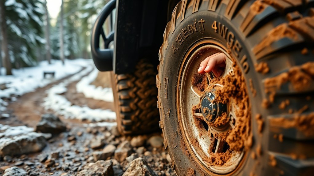 use appropriate 4wd modes