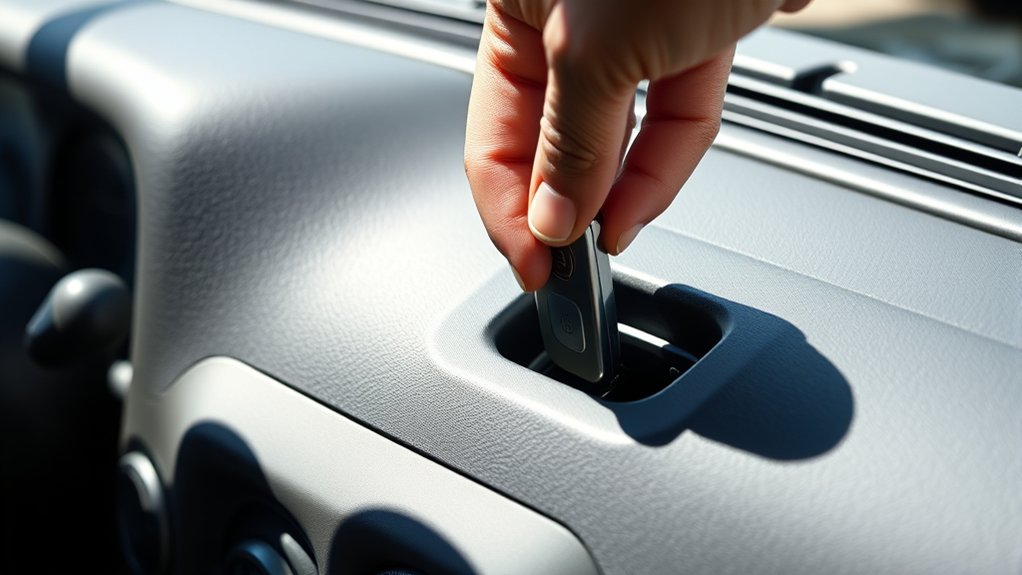 use mechanical key ignition