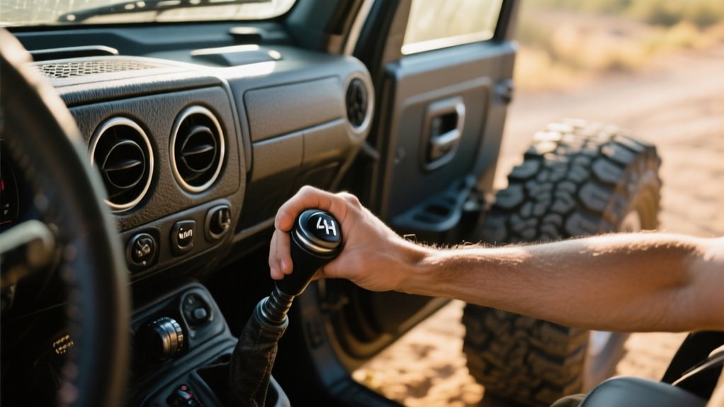 engage four wheel drive automatically