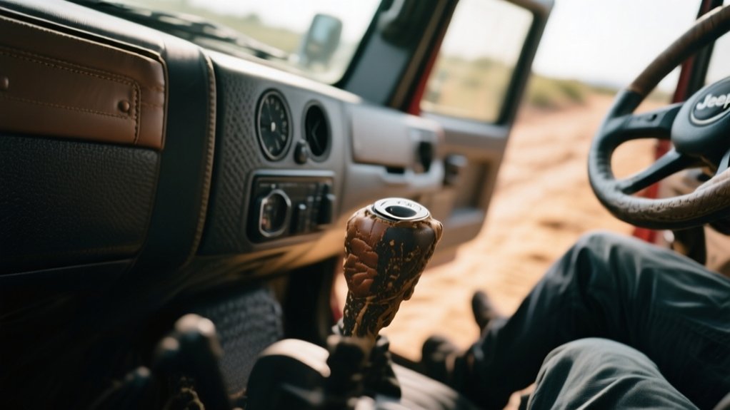 engage four wheel drive while moving