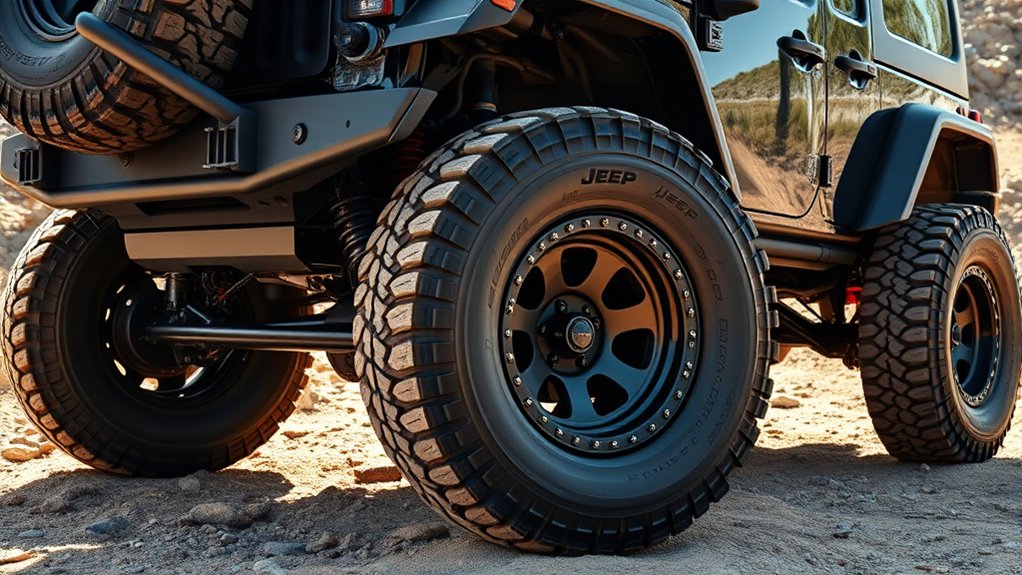 fitting 33 inch tires easily