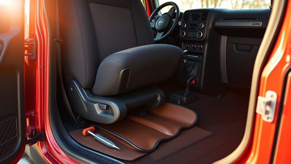 heated seat installation options