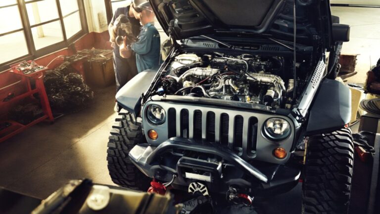 jeep wrangler hemi installation
