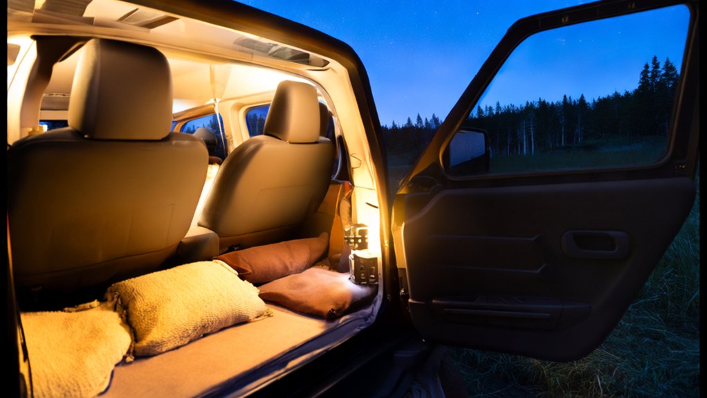 jeep wrangler sleeping tips