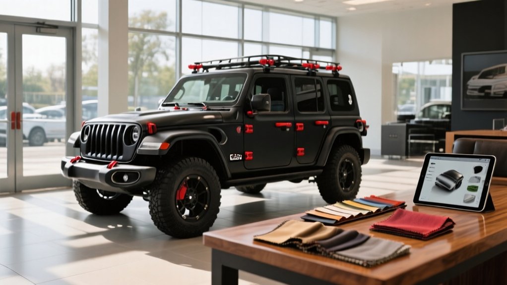 personalized jeep wrangler ordering