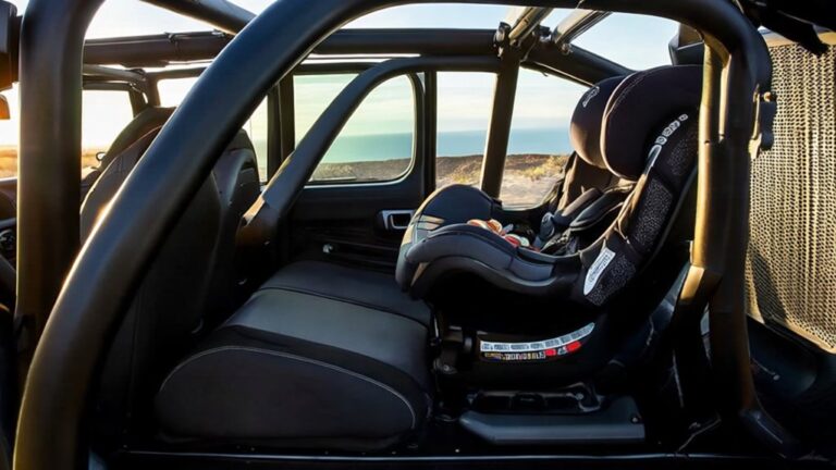 secure car seat properly