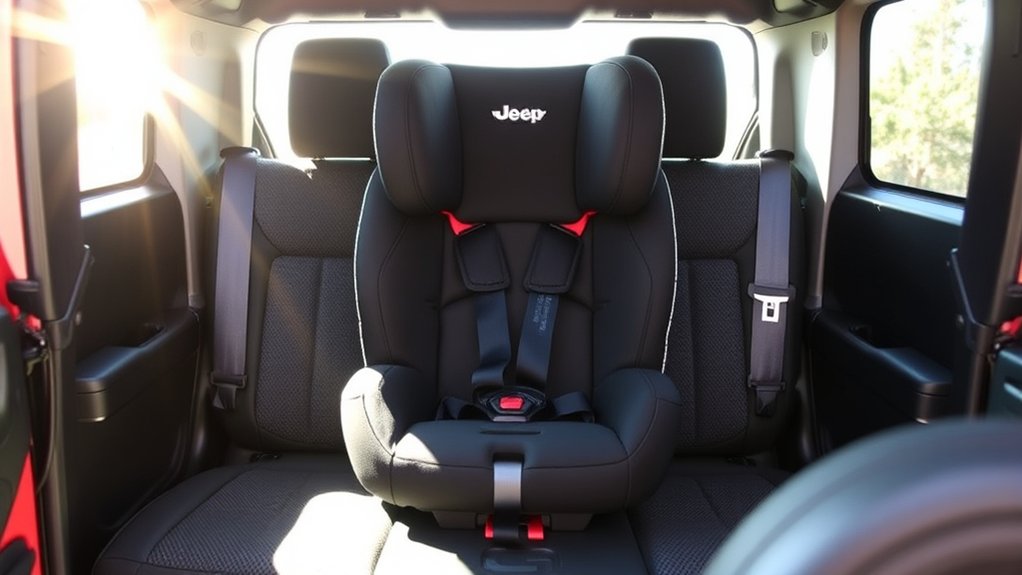 securely install car seat properly