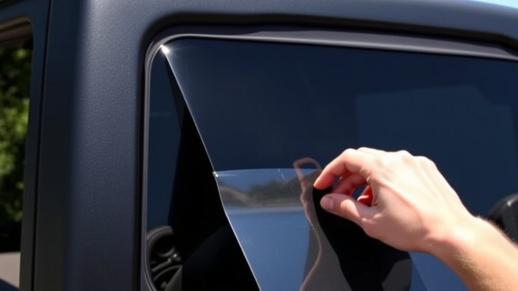 soft top tint film selection