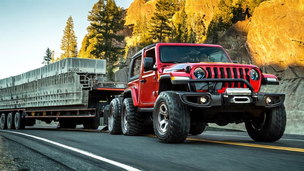 towing 4000 lbs safely
